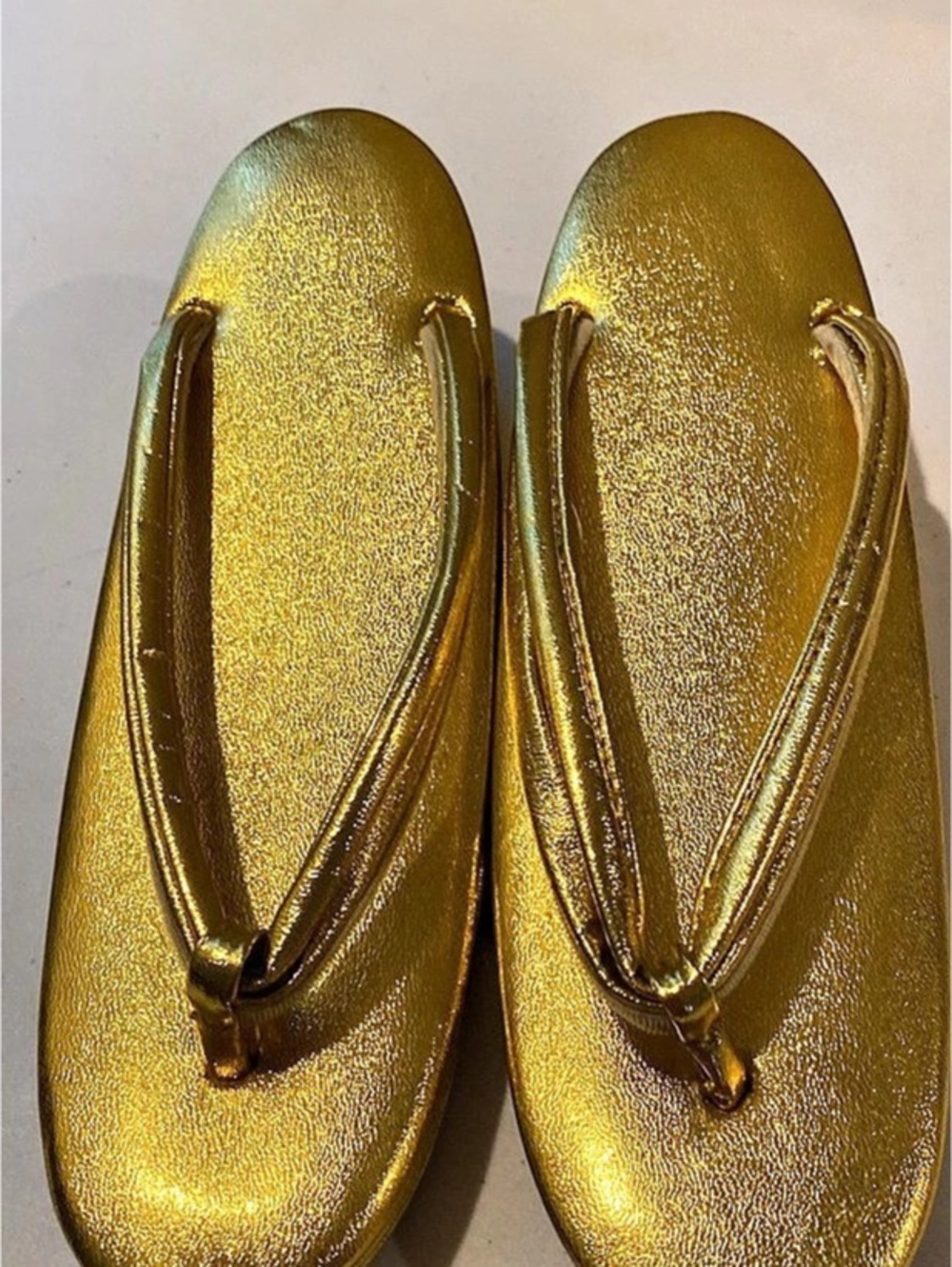 Gold Japanese Zori